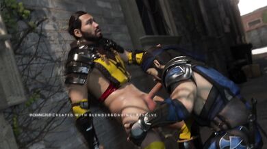 Sexy ninja sucks dick in fatal fumble