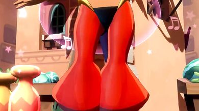 Dancing Shantae [onmodel3d] - A Sexy Hentai Anime Porn Parody