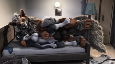 A Pussy-Stretching Orgy with Psyphix and Krypted