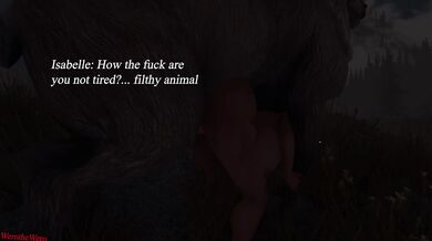 Deer Meets Isabelle In WeroThewero