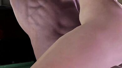 Tits 'N' Tats: Barret and Tifa Bang in Midgar [axcellsfm]