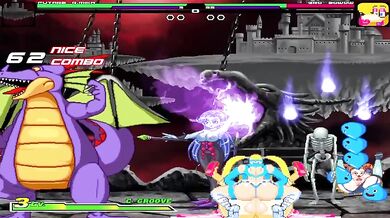 Ero-Bowow vs Futanari R.Mika: A Lesbian Hentai Showdown