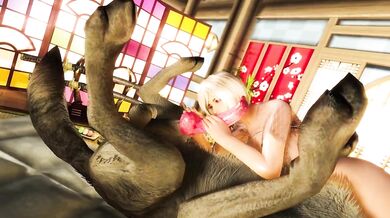 Watch as a young woman explores her sexuality with a canine companion in A Puppy Love Affair