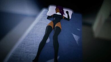 The Naughty Night of Yoruichi - Sleepover Adventure or Seduced by the Fox Goddess: The Sleepover Surprise