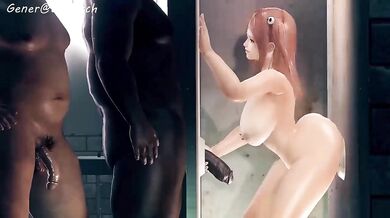Gloryhole Bitch: Honoka's Anal Adventure with General Butcher