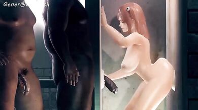 Gloryhole Bitch: Honoka's Anal Adventure with General Butcher