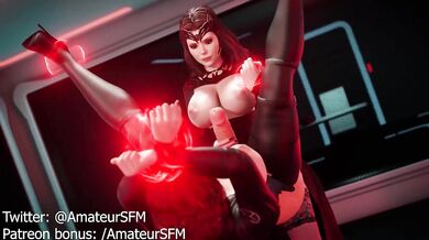 Black Widow gets nailed by horny Wanda