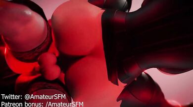 Black Widow gets nailed by horny Wanda