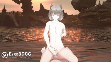 Fucking Mio by the Ocean's Edge (Xenoblade Chronicles 3)
