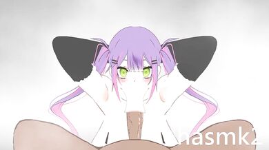 Tokoyami Towa's Hot and Steamy Lesbian Foursome