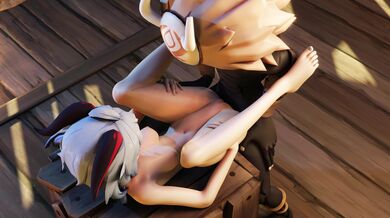 Sodeno19 and Ganyu in Full Hardcore Action