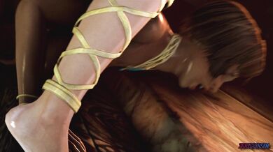 Liza and Tina Get Double-Dicked in 26-Inch SFM Fantasy