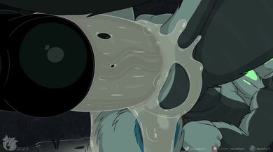 Pounded in the Butt by Dustin's Giant Cock, Dudes [MetalFoxT][4K]