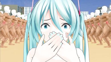 Outdoor Gang Bang Challenge with Miku and ZienZao