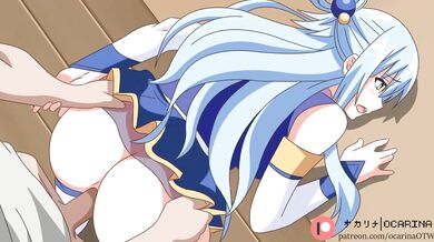 Wet and Wild Aqua Escapade with the Ocarina Masturbation Sex Toy