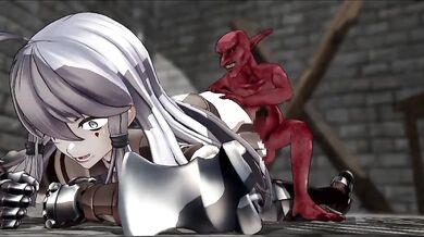 Goblin's Anal Invasion of the Femboy Knight