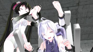 BDSM Foot Tickle Tor*ture: Captive Girl's Feet Pleasure and Pain