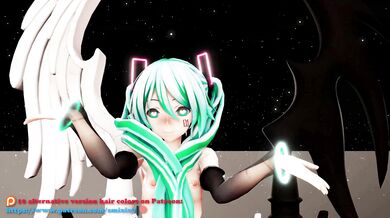 Miku's Anal Intruder: A Hentai Prolapse Fantasy with White-Haired Nudity and Plugged Holes
