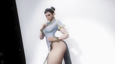 Uncle's Naughty Chun-Li Dream Shoot with AndiFang