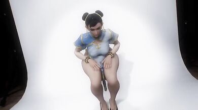 Uncle's Naughty Chun-Li Dream Shoot with AndiFang