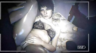 The Horny Daughter of Umbrella Corporation's CEO, Zoe Baker, Fucking Her Way Through Raccoon City to Escape the Undead Outbreak in Resident Evil 7