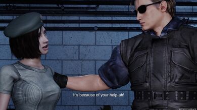 Jill's first time as a trainee in S.T.A.R.S. [Savagecabbage]