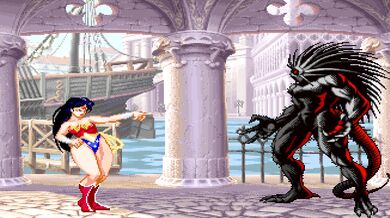 MUGEN vs Wonder Woman: Battle of the Beautiful Busty Superheroines