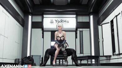 Busty Anime Girl Gets Drilled by Giant Robot in Post-Apocalyptic Future