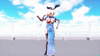 Sexy Schoolgirl Shimakaze Gets Naughty in Hi-Fi Rave with Horny Dude