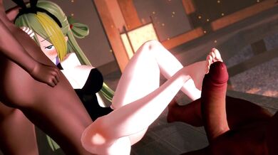 The Naughty Nurse Gives Alina a Sensual Footjob