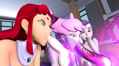 - Teen Titans' Blowjob Adventures