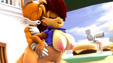 Sonic's Tail-Loving Girlfriend Gets Fucked by Spider-Man in 'Tails x Sally'