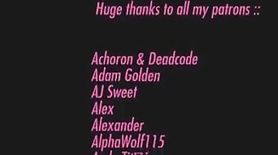 Satisfying my tight cunt with a large, hard dildo