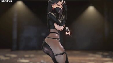 Cindering Chewy's Hips with RWBY Dance Moves!