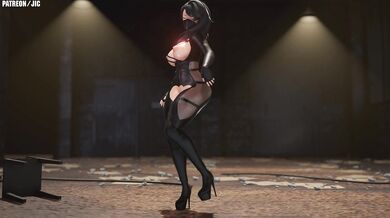 Cindering Chewy's Hips with RWBY Dance Moves!