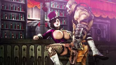 Fucking Borderlands Krieg with Crazy Moxxi - Jujala