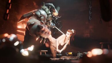 Brigitte's Infernal Impregnation: A ZMSFM Hentai Pregnancy Adventure