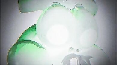 Mega Dong Fucks Hairy Beast's Balls