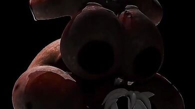 Mega Dong Fucks Hairy Beast's Balls