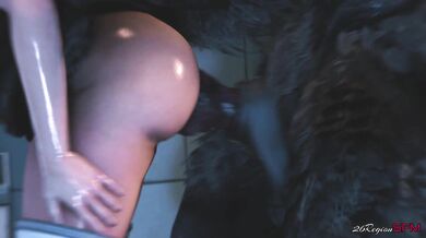 Honoka vs Werewolf: A 26Regionsfm Exclusive Hentai Porn Parody