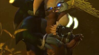 Lycantrope baisé par un loup-garou, whisperings à grande échelle