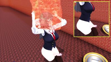 Watch as Hikari gets immersed in a virtual reality world filled with slimy Futa creatures, and has her neck broken by one of them!