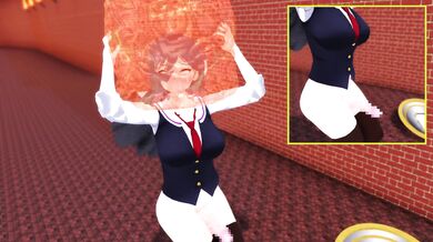 Watch as Hikari gets immersed in a virtual reality world filled with slimy Futa creatures, and has her neck broken by one of them!