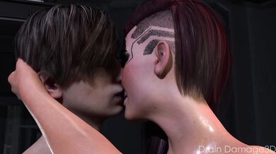 Vampire Leon's Sleazy DrainDamage Fuck in 3D