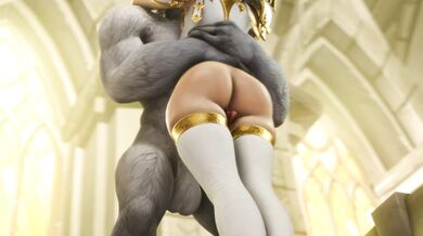 Massive Cock Invades Luna's Tight Pussy [Noname55]