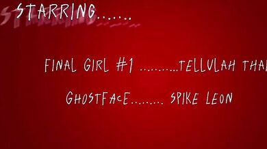 Ghostface fucks up Final Girl's slutty demeanor