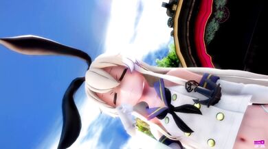 - Lamb to the Slaughter: Shimakaze and Hatsune's Panty Peekaboo Orgy [Uncensored MMD]