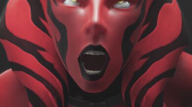 Sexuality Unleashed: Sith Lord's Threesome With Jedi Padawan Ahsoka and Zabrak Bounty Hunter