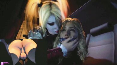 Harley Quinn and Black Canary's Steamy Lesbian Adventure