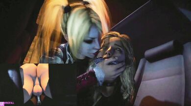 Harley Quinn and Black Canary's Steamy Lesbian Adventure